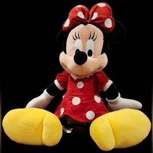 Authentic Disney Parks Plush Minnie Mouse Stuffed Toy Large